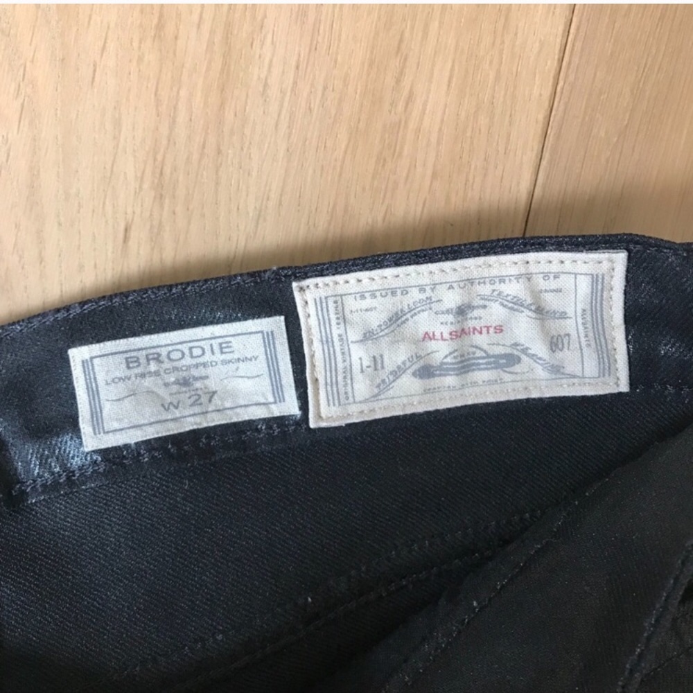 All Saints Petrol Brodie Skinny Jeans - Picture 4 of 8